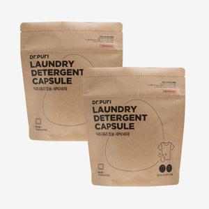 [닥터퓨리] 고농축 올인원 캡슐 세탁세제 2개 (총 80개입)