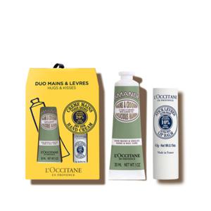 록시땅 [기프트] 아몬드 핸드크림 & 시어 스틱 립 밤 듀오