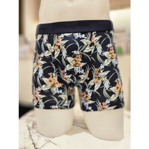 [바바라] [mey] 메이 아웃밴드 남성 프린트 면 드로즈 GMT2105D (네이비)