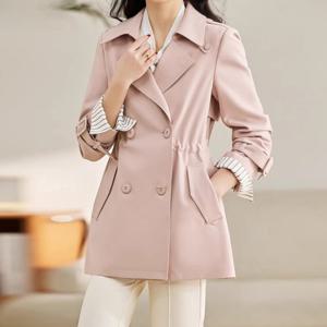 르젠 더블 숏 트렌치 자켓_RE1JK049