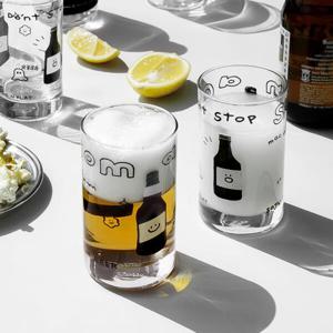 아트박스/라운드앤플랫 돈스탑 소맥잔 2P세트