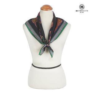 [메트로시티(스카프)]타이포메트 미니 실크스카프 MSFD-1008