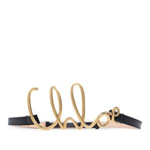 끌로에 아이코닉 스몰 버클 패션 벨트 CHC24AC066SFB 001 001