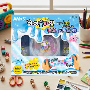 아모스 아이슬라임 DIY 미니 키트 액체괴물 만들기