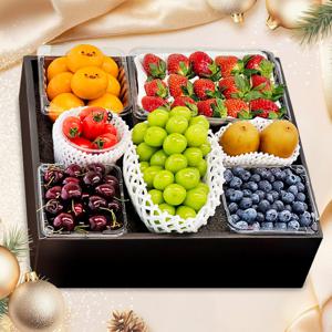 [맛딜] 노블레스 5호 과일 혼합 선물세트 (샤인,설향딸기,골드키위,감귤,대추방울토마토,체리,블루베리)