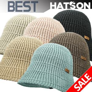 [햇츠온]HatsON 여성 폴리 밀짚 보닛 벙거지 햇 모자 H1-2306 AA
