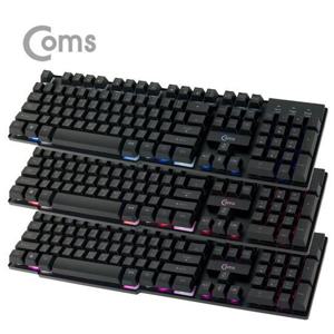 게이밍 키보드 LED USB-3컬러 LED변환 19KEY 동시입력