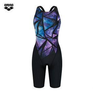 아레나 빅뱅 A4FL1LH09 BLK (주머니백 증정) 여성일반 4부반신 크로스백 실내수영복