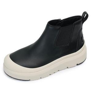 [베어파우(슈즈)]윙스풋 PUFFIN 여성 키높이 첼시 부츠 W710001QC 블랙