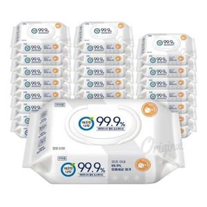 깨끗한나라 클린 손소독티슈 캡형 60매 24팩