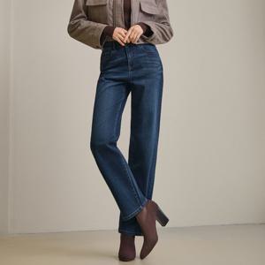 [P][라이크라스판]여성 따뜻하고 부드러운기모스판청바지 3종중 택1