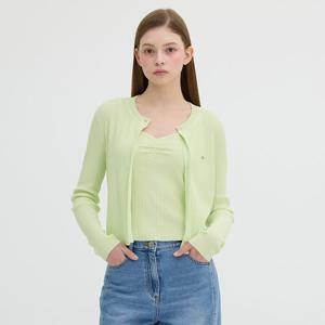 [올리브데올리브]골지 가디건 니트 가디건 세트(OH5SD219)