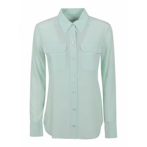 [EQUIPMENT] 라프리마 여성 셔츠 Q23E231MISTY 그린 /8