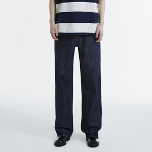 [버커루]남성 저온스 와이드핏 생지 데님 팬츠 B242DP063P