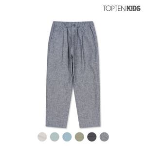 [탑텐키즈][탑텐키즈]남아 리넨코튼 9부 팬츠_MKC2PP1014