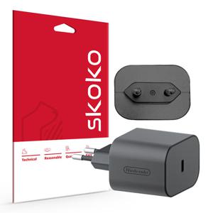 닌텐도 스위치2 AC 어댑터 충전기 무광 외부보호필름 2매