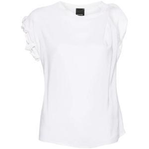 25 FW 핀코 트위스트 디테일 민소매 블라우스 103085A1NIZ04 TP442268141