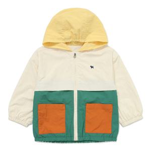 [블루독베이비]CR)컬러블럭후드집업점퍼 45A14-110-01