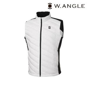 [와이드앵글]  WMW22691W3  남성 VA 다이애그널 퀼팅 다운 베스트 (Off White)