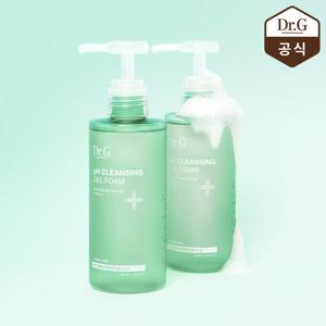 닥터지 약산성 클렌징 젤 폼 200ml 2개