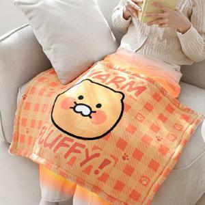 카카오프렌즈 춘식이 온열 무릎 담요