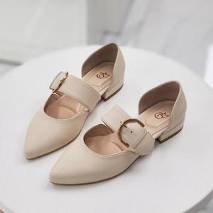 머랭고 세이브존08 소가죽 카린 메리제인슈즈 1.5cm M23S10HU