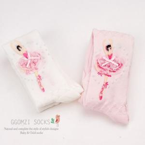 [꼼지]아동용 J샤프란 타이즈/유아타이즈/여아/어린이/팬티스타킹