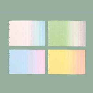 아트박스/루카랩 루카랩 A5 컬러모눈노트 vol.2 리필속지