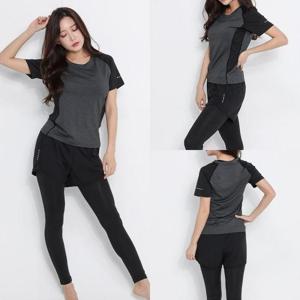 반바지레깅스 트레이닝복  9부 조깅 다이어트 운동복