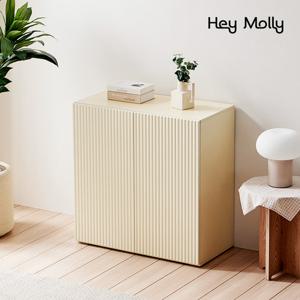 헤이몰리 보니 템바보드 800 다용도 높은 거실 수납장