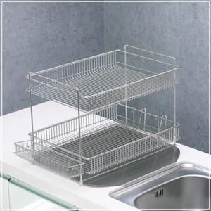 국내산 304올스텐 2단 식기건조대 대 싱크선반