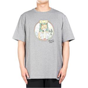 [메종키츠네] 24FW (NM00120KJ0118 MED GREY MEL) 남성 반팔 티