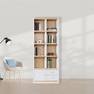 해너츠 800 거실 서재 전면 수납 5단책장