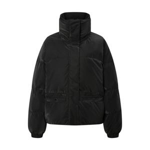 헤지스 골프 여성 24FW ONLINE EXCLUSIVEAfterhours캡슐 블랙 여성 숏푸퍼 HWJU4D993BK