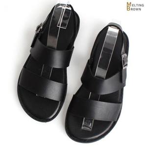 [멜팅브라운] 남성 샌들 비치 물놀이 캐주얼 샌들 K09E
