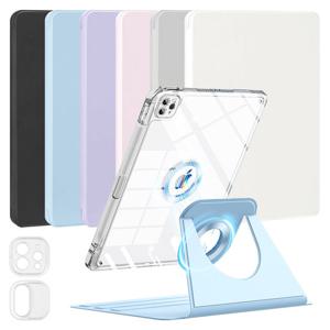 아이패드프로3 4 5 6세대 11 애플펜슬수납 마그네틱 분리형 투명 세로거치 케이스 IF-35