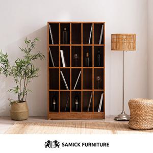 [삼익가구]가넷 디자인 원목 높은 책장 A타입