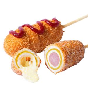 [광석이네] 트위스트 핫도그 군고구마 400g (100gx4개입x1팩)