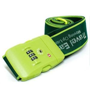 TE7156_3다이얼 TSA 가방끈 _그린