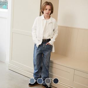 [지오다노주니어] 03115506 세미오버핏 청바지