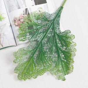 [3+1] 녹색 식물 조화 모스트 와이드 가지o 57cm 조경 인테리어 장식 소품 인조 가드닝