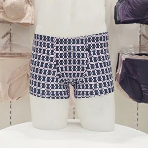 [트라이엄프] 육각형패턴 남성 인밴드 사각 드로즈팬티 TEMDR612 PK