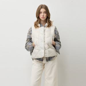 [시슬리]하이넥 경량  패딩 베스트 SAPD80561