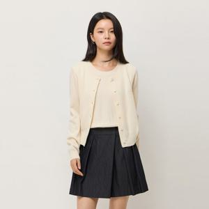 [시슬리]울 블렌드 투웨이 가디건형 니트 SAKP82561