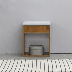 우아미가구 누채 전실 수납형 벤치소파 400