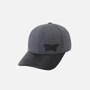 M PXG골프모자 UQC PGFPU8504-12 공용 가죽 패널 캡