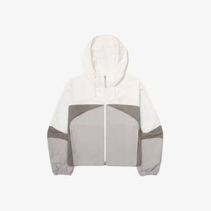 M 휠라바람막이 KQC FS2JKG3153F-SWH 컬러 블록 후드 바람막이(여성)