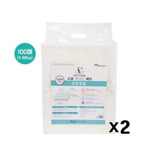 펫케어 고급 특대형 패드 200매(전문점용) 강아지배변 애견배변패드 엠보싱패드 특대형패드 화장실패드 배변패드 애완동물용품 반려동물용품