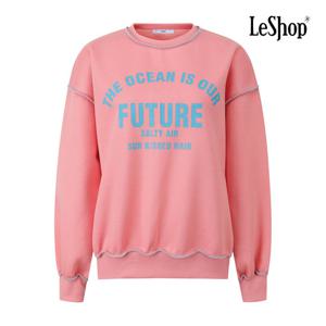 르샵  오버록 기모 레터링 맨투맨 티셔츠 (BPBTS015A)