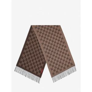 [GUCCI] 라프리마 여성 스카프 캐시미어 853213 3GAMK2564 DARK BROWN /12